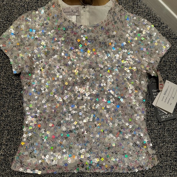 Lawarance Kazar … Tops - NWT: Iridescent sequence blouse